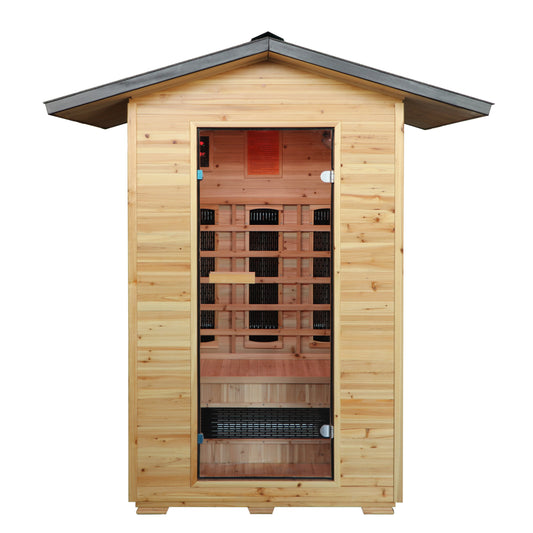 SunRay 200D3 Burlington 2-Person Outdoor Infrared Sauna