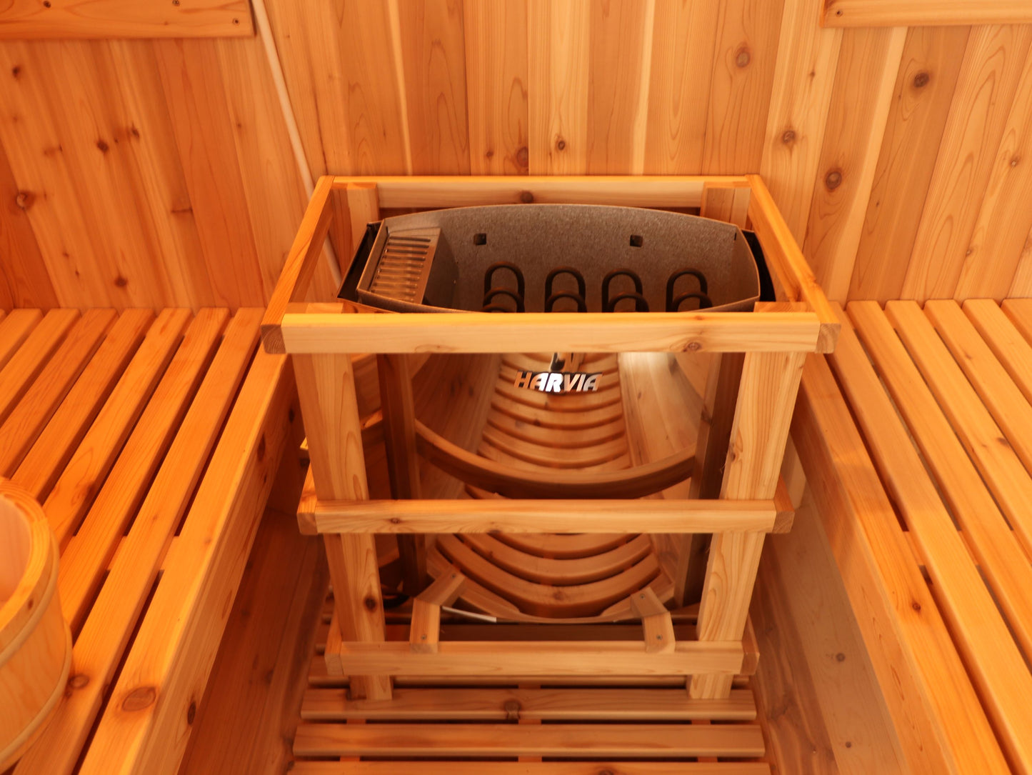 SunRay 300SH Aurora 2-4 Person Barrel Sauna