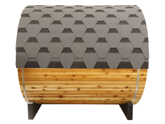 SunRay 400SH Galley 4 Person Barrel Sauna