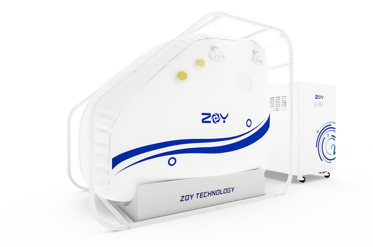 SI1505 — Rectangular Soft Chamber (L62.99" × W23.62" × H51.18") — 1.5 ATA, 10 L/min (~0.35 CFM) 3-in-1 System