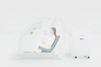 SI1505 — Rectangular Soft Chamber (L62.99" × W23.62" × H51.18") — 1.5 ATA, 10 L/min (~0.35 CFM) 3-in-1 System