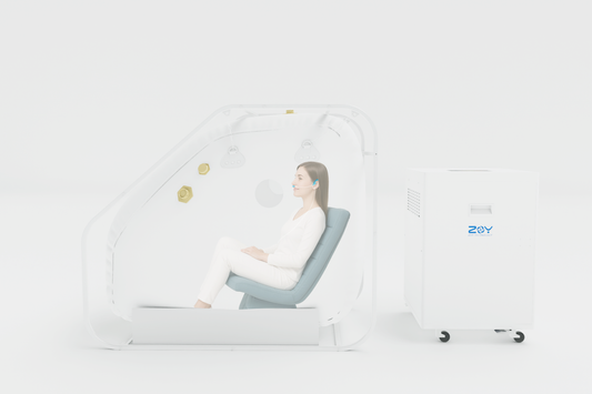 SI1505 — Rectangular Soft Chamber (L62.99" × W23.62" × H51.18") — 1.5 ATA, 10 L/min (~0.35 CFM) 3-in-1 System