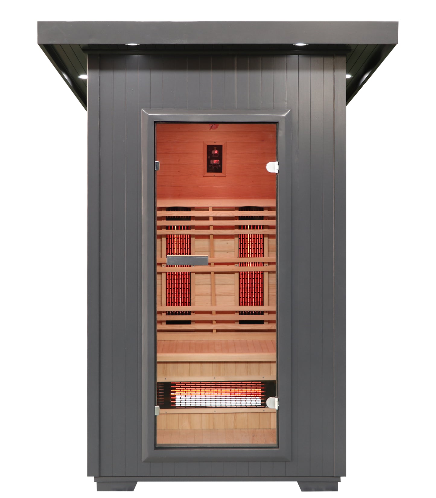 SunRay 200D6 Logan 2-Person Modern Outdoor Sauna
