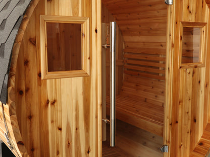 SunRay 300SH Aurora 2-4 Person Barrel Sauna
