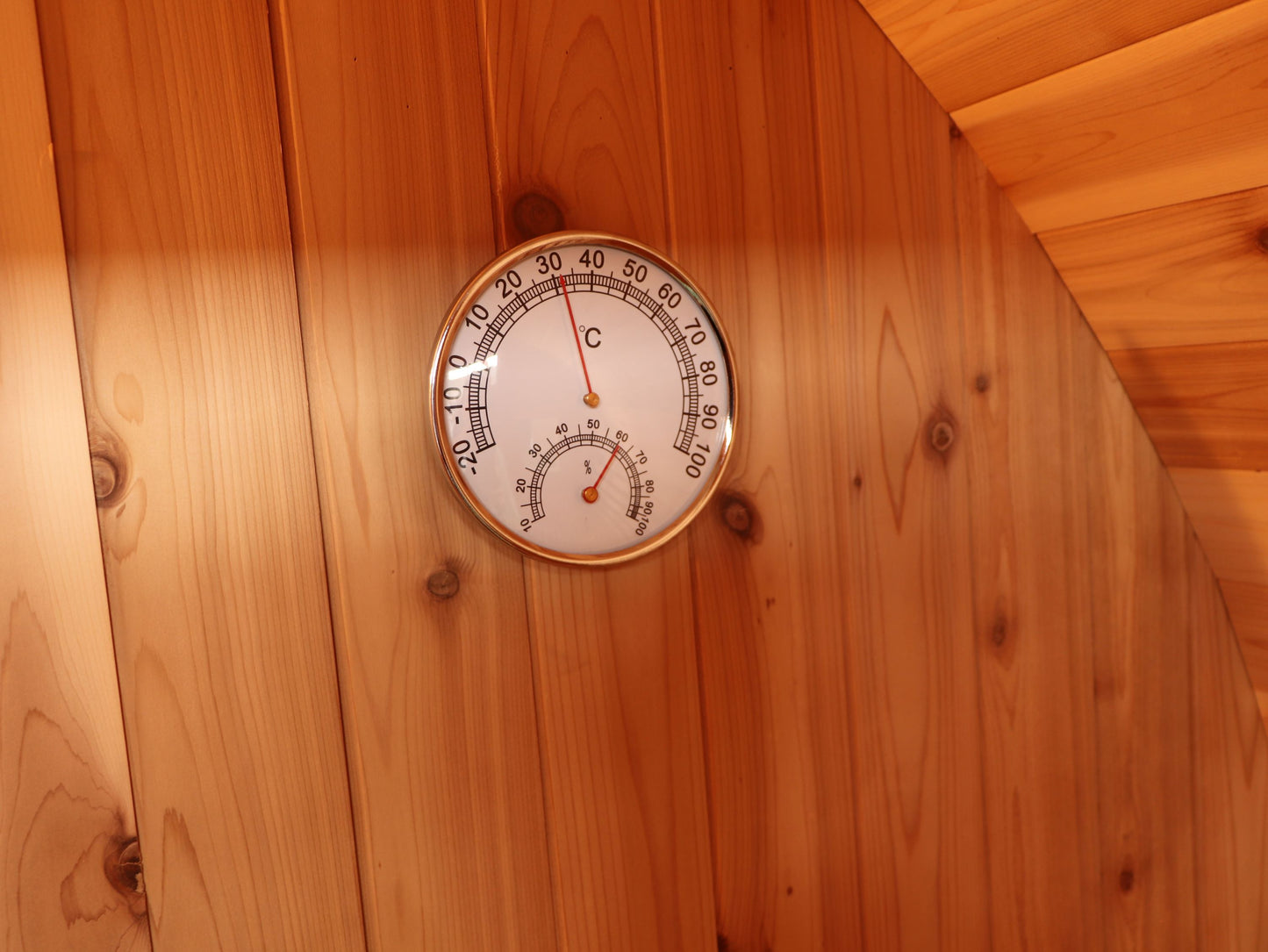 SunRay 400SH Galley 4 Person Barrel Sauna