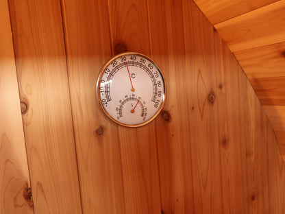 SunRay 400SH Galley 4 Person Barrel Sauna