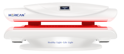 M7 Plus — Luxury Full-Body Studio Red Light Therapy Bed with Entertainment Package