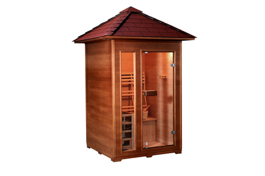 SunRay 200D2 Bristow 2-Person Outdoor Traditional Sauna