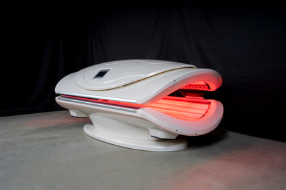 M7 Plus — Luxury Full-Body Studio Red Light Therapy Bed with Entertainment Package