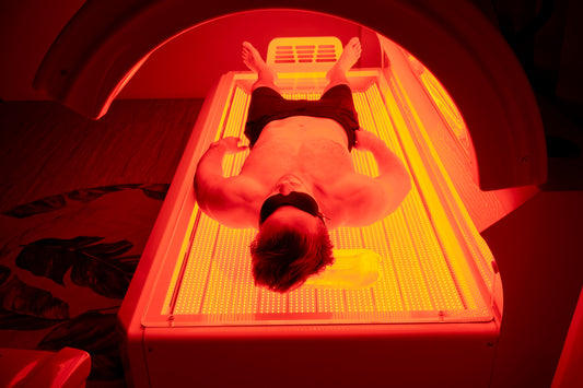 M6N Plus - Flagship High-Flux Professional Red Light Therapy Bed System- highest LED density and power for professional-grade at-home and studio care