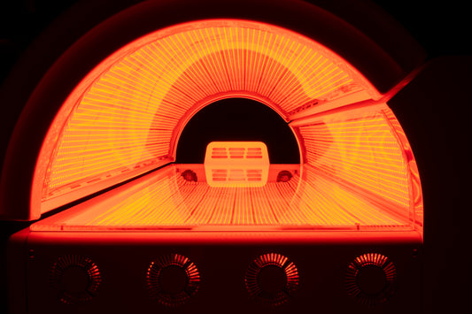 M6N Plus - Flagship High-Flux Professional Red Light Therapy Bed System- highest LED density and power for professional-grade at-home and studio care