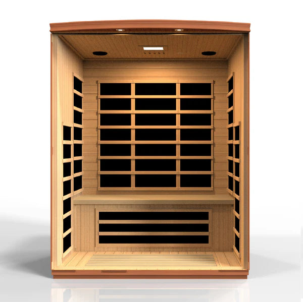 Dynamic "Lugano" 3 Person Low EMF FAR IR Sauna (DYN-6336-02)