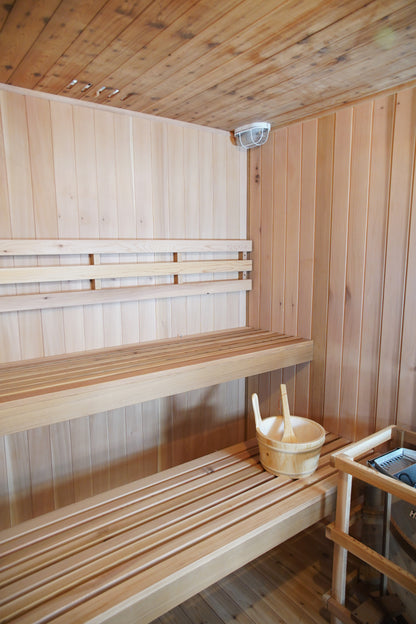 SunRay 400TN Charleston 4-Person Indoor Traditional Sauna