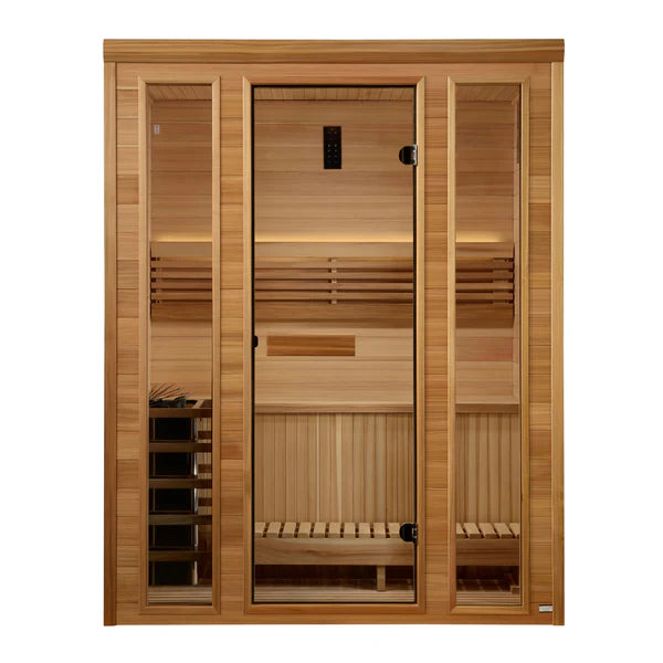 2025 Golden Designs "Andermatt" 3 Person Traditional Steam Sauna (GDI-7030-01)