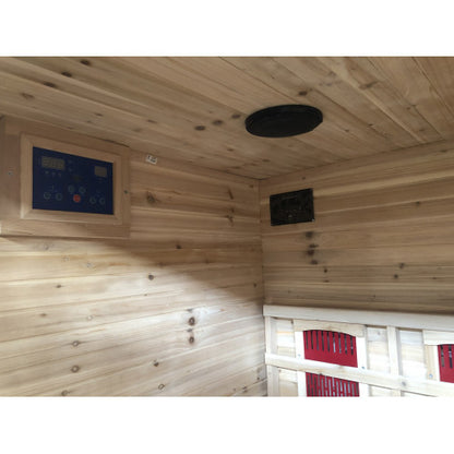 SunRay 400D3 Cayenne 4-Person Outdoor Sauna
