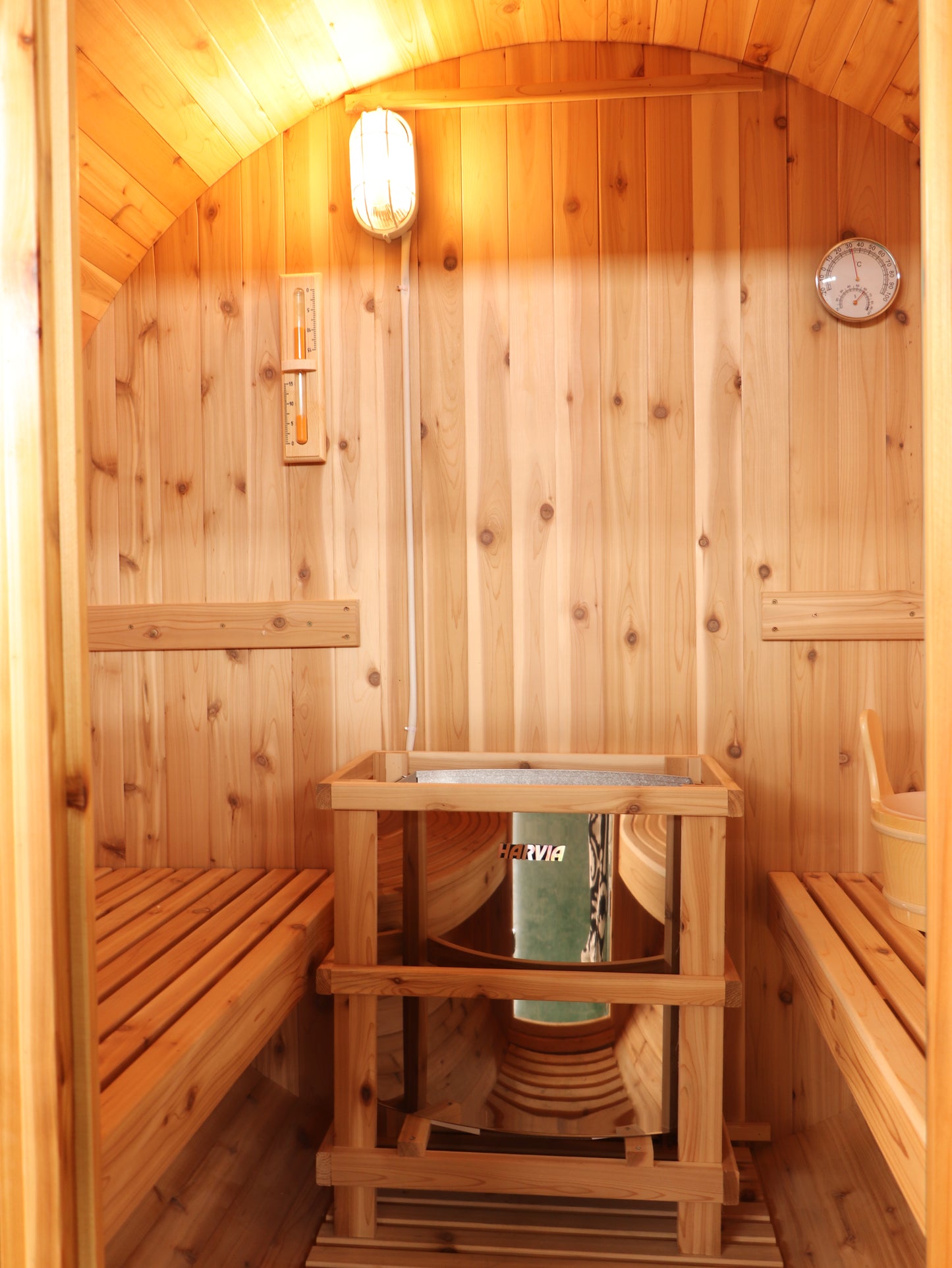 SunRay 200SH Solace 2-Person Barrel Sauna