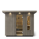 Kohler C2 Outdoor Sauna Kit, Weathered Grey Spruce, Up to 6 Persons