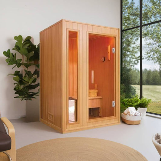 SunRay 200SN Baldwin 2-Person Indoor Traditional Sauna