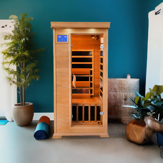 SunRay 100K Sedona 1-Person Indoor Infrared Sauna