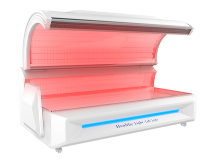 M6N Plus - Flagship High-Flux Professional Red Light Therapy Bed System- highest LED density and power for professional-grade at-home and studio care