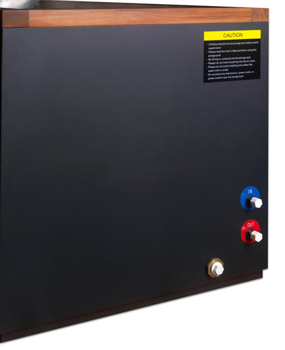 Dynamic Cold Therapy "CUBOID" 304 Stainless Steel Cold Plunge
