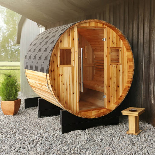 SunRay 200SH Solace 2-Person Barrel Sauna